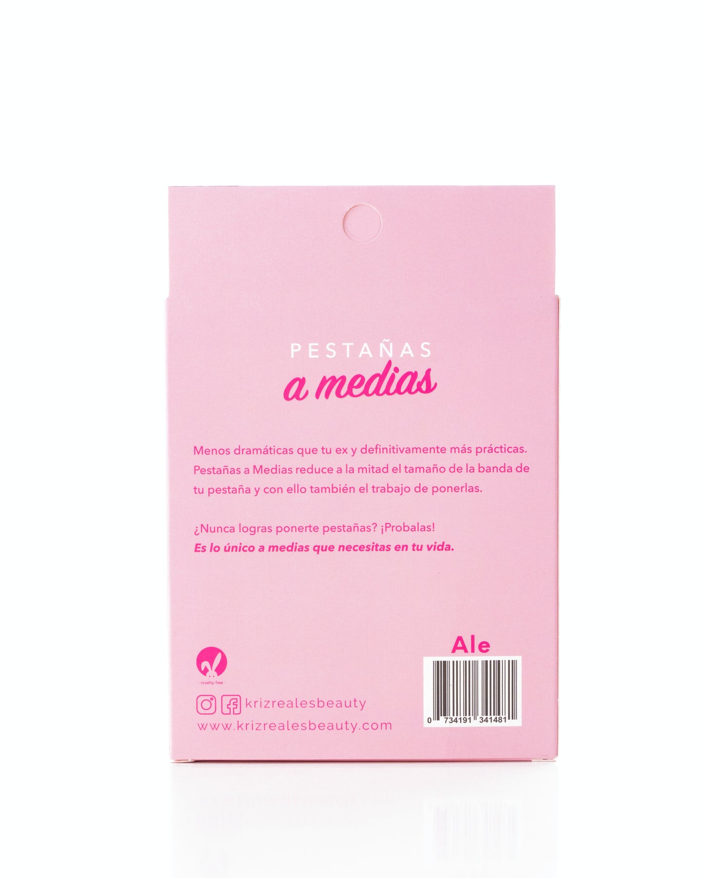 Pestañas 3D A Medias Ale (NO DISPONIBLE EN HONDURAS)
