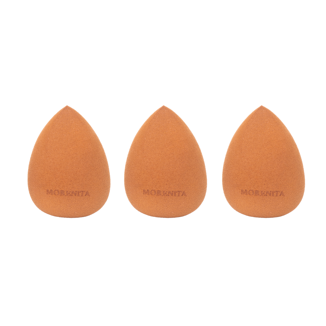 3 x MORENITA Esponja de Maquillaje